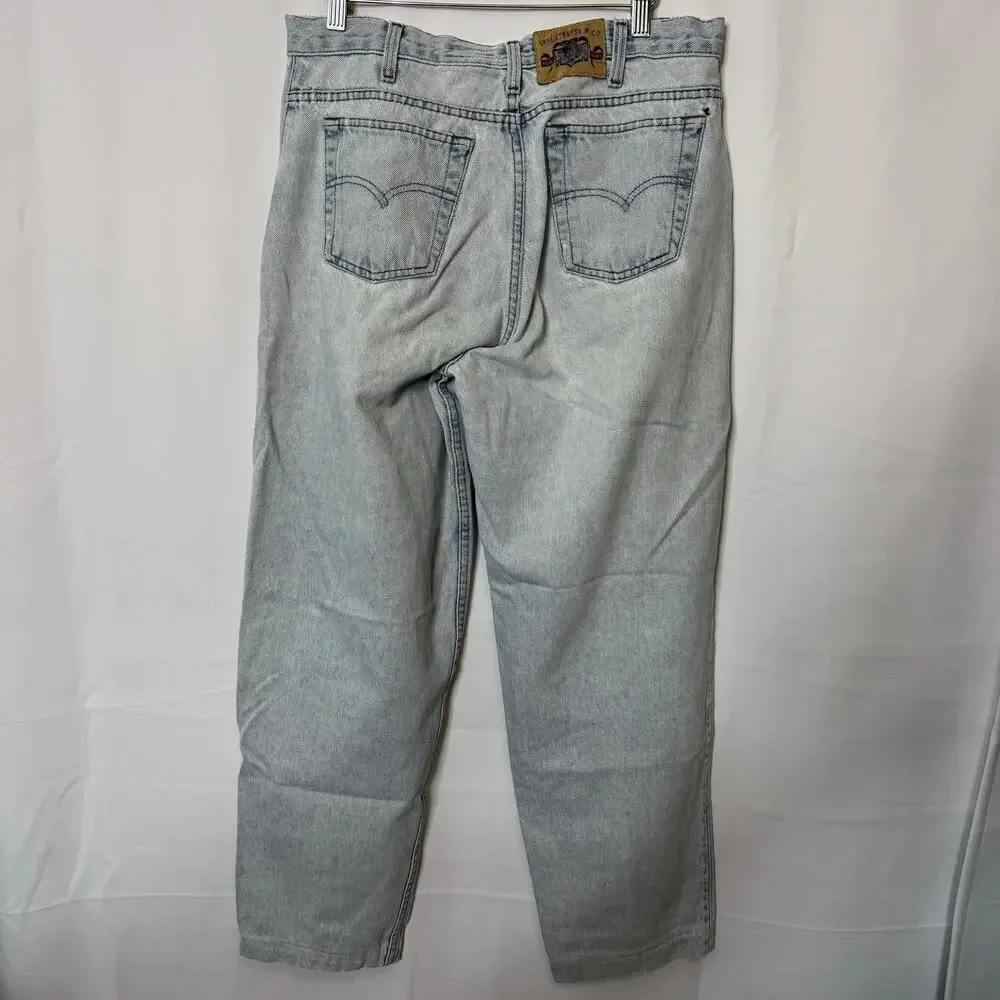 Levi’s SilverTab Loose Fit Jeans 1991 Vintage Light Wash Baggy Denim 32x27